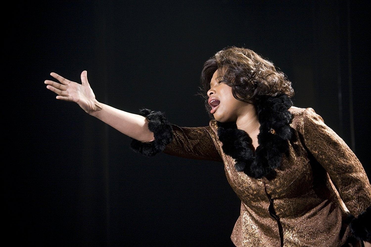 Jennifer Hudson em cena de "Dreamgirls - Em busca de um sonho" (2006) - Divulgação