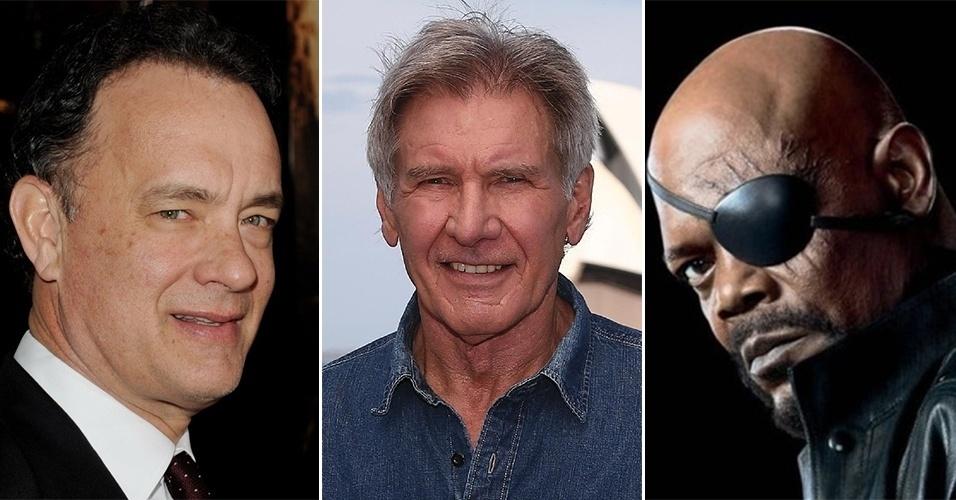 Um levantamento do site especializado IMDB mostrou que atores tem mais arrecadação de bilheteria em filmes dos quais participaram - Arte UOL / Divulgação