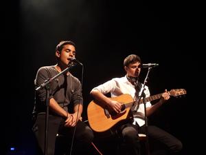Bruno Gadiol canta em show com Mikael Marmorato, ex-colega de "Malhação" - Paulo Pacheco/UOL - Paulo Pacheco/UOL