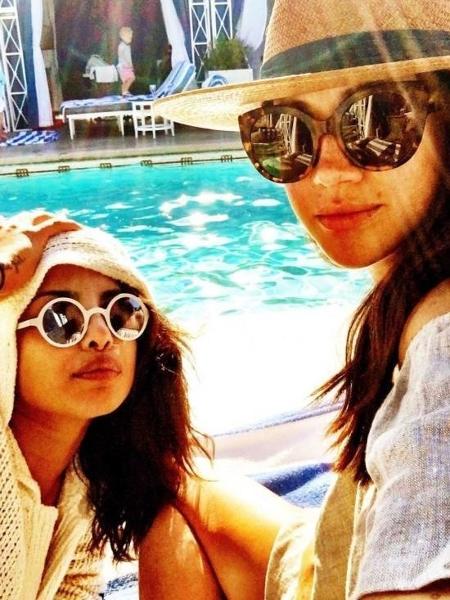 Priyanka Chopra e Meghan, a duquesa de Sussex - Reprodução/Instagram