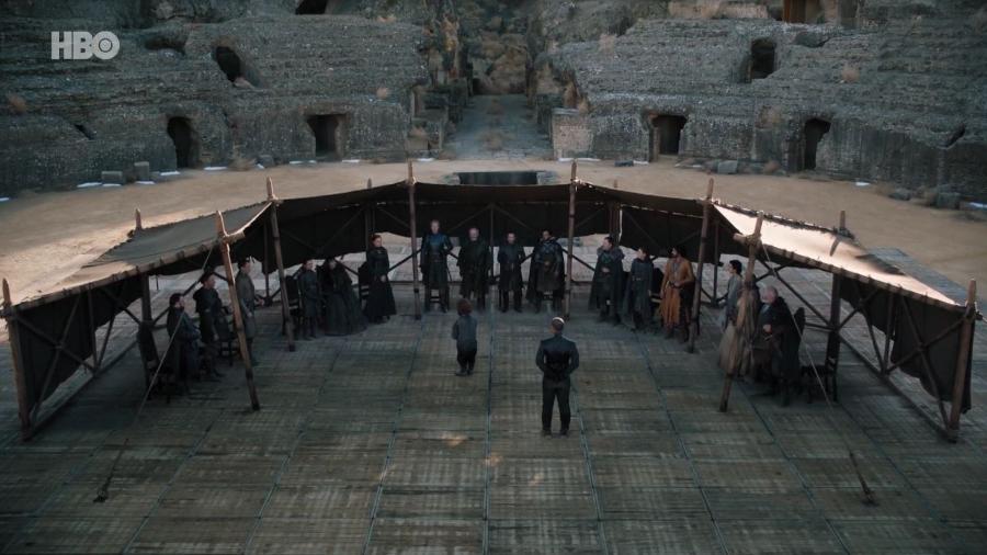 Grandes Lordes de Westeros se reúnem para escolher o novo rei - Divulgação