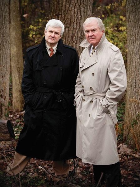 Mark Olshaker e John Douglas, autores de De Frente Com o Serial Killer - Divulgação