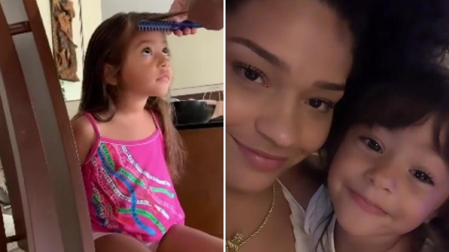 Juliana Alves mostra novo corte de cabelo da sua filha Yolanda - Reprodução/ Instagram