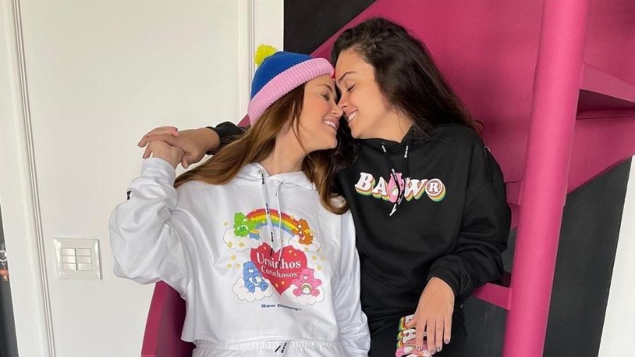 Marcela e a cantora Luiza estão juntas desde janeiro de 2021 - Reprodução / Instagram
