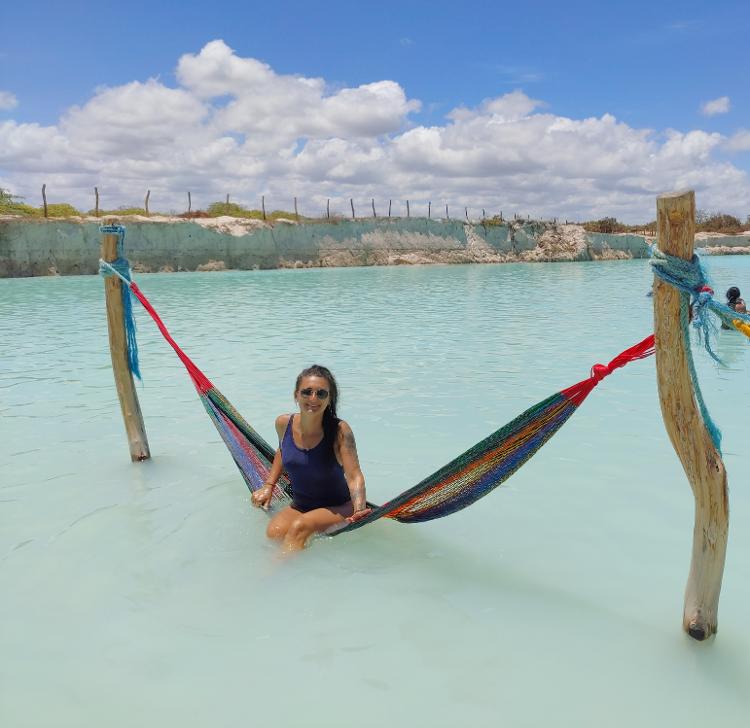Jericoacoara foi um dos lugares mais seguros, segundo a viajante - Arquivo pessoal - Arquivo pessoal