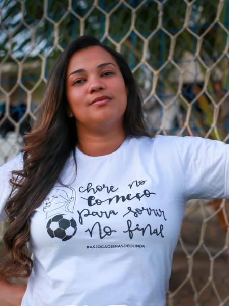 A empreendedora social Karina Paz, criadora do projeto As Jogadeiras - Arquivo pessoal