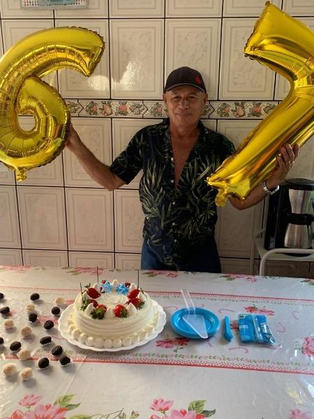 O aposentado Fernando Guedes de Moura, 67, não sabe quando foi infectado pela doença - Arquivo pessoal