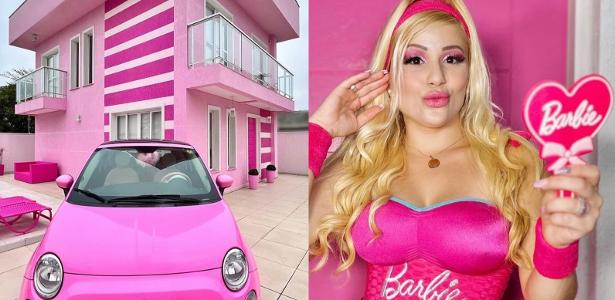 Vida de Barbie! Mulher gasta meio milhão para construir casa inspirada na  boneca: veja as fotos – Pais&Filhos