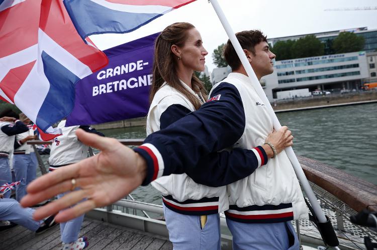 Tom Daley e Helen Glover 