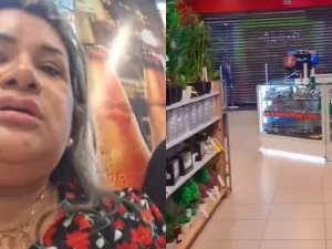 Mãe da ex-BBB Isabelle Nogueira mostra tensão durante tiroteio em shopping