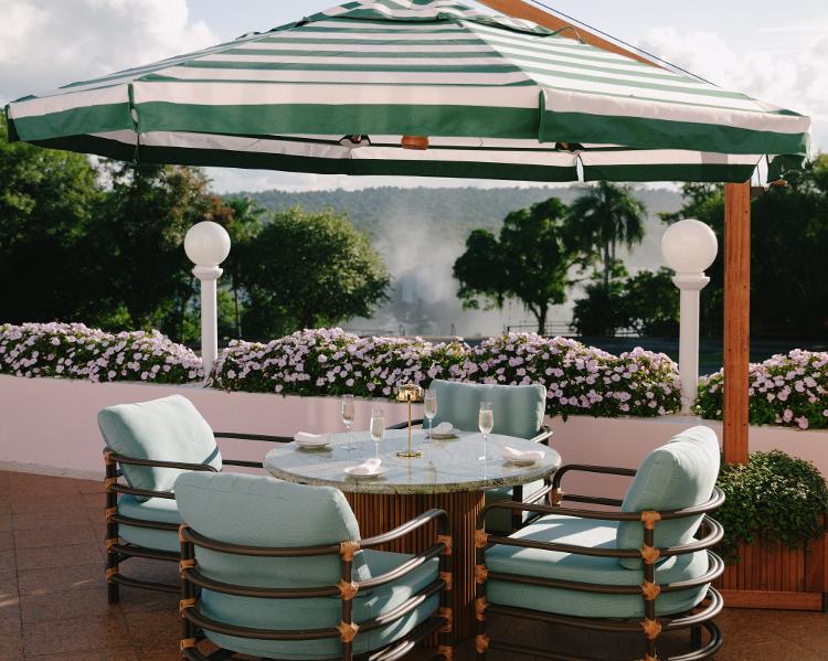 Terraço Y no Hotel das Cataratas