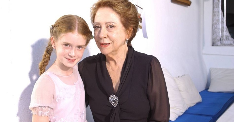 Em 2007, Marina interpretou Sabina, filha da personagem de "Vitória", vivida por Cláudia Abreu e de Pedro, papel de Henri Castelli, que era filho da vilã da trama, Bia Falcão, personagem de Fernanda Montenegro - Reprodução/Gshow