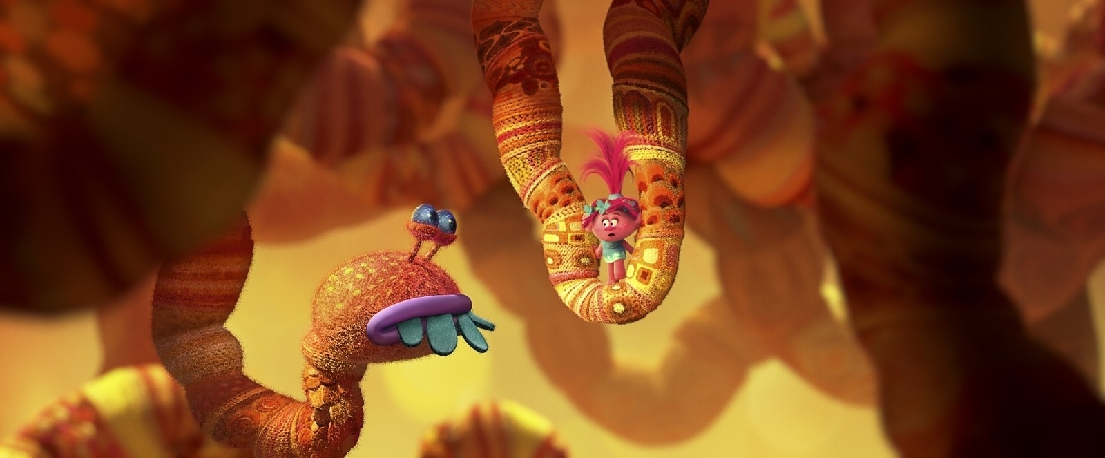 Filme "Trolls" (2016), de Mike Mitchell e Walt Dohrn - Divulgação