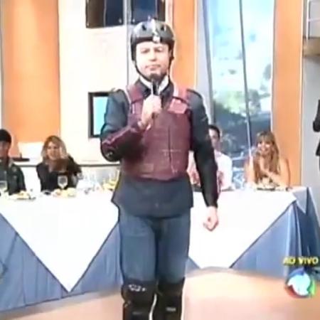 Vildomar Batista apareceu pela primeira vez na TV no "Hoje em Dia", em 2009 - Reprodução/Record - Reprodução/Record