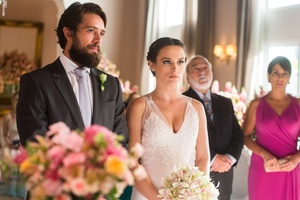 O Outro Lado do Paraíso - casamento - Raquel Cunha/Globo - Raquel Cunha/Globo