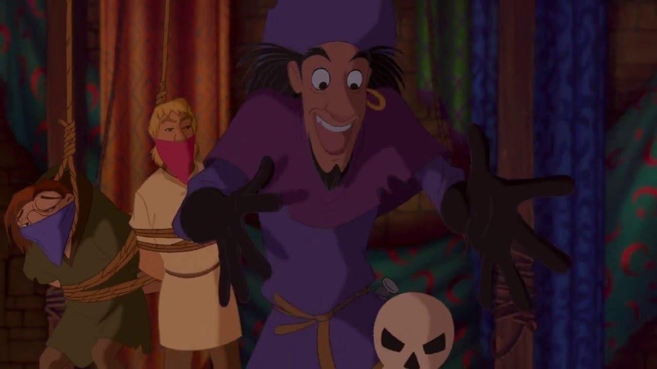 Cena da animação "O Corcunda de Notre Dame" (1996) - Divulgação