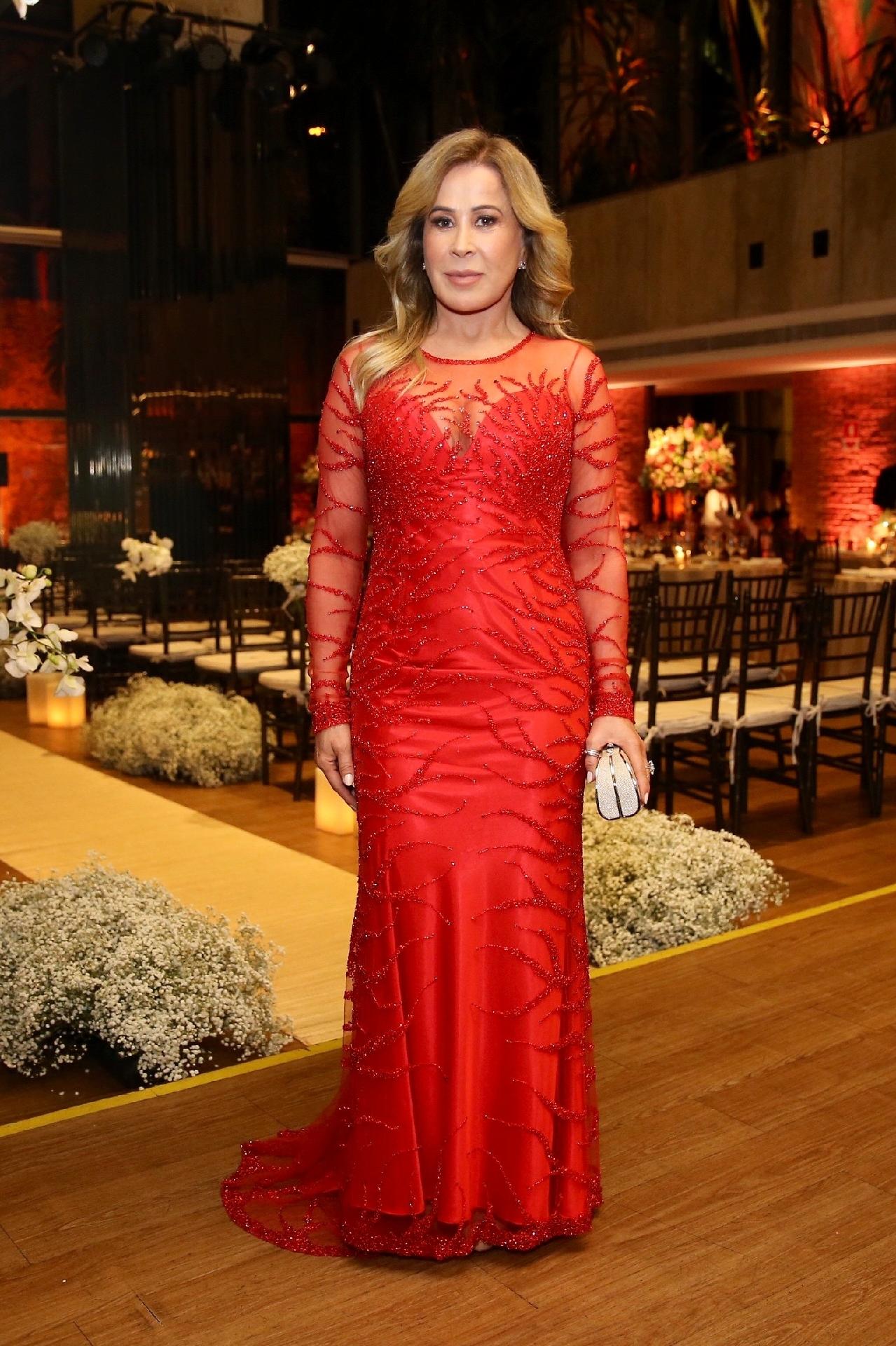 Zilú Godoy vai a casamento de filha, Camilla Camargo - Manuela Scarpa/Brazil News