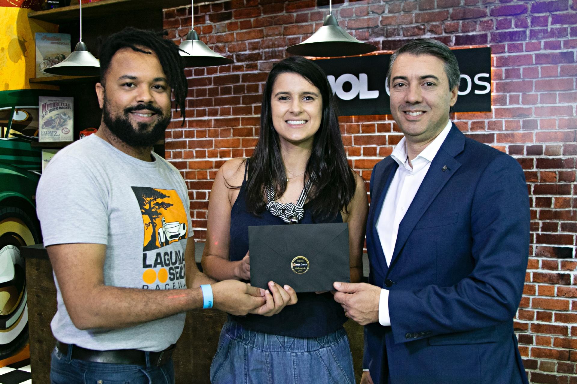 Renata Russo Caique Ferreira Renault Premio UOL Carros - Marcelo Ferraz/UOL