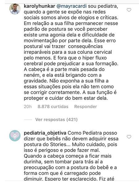 Mayra Cardi recebeu várias críticas  - Reprodução/Instagram - Reprodução/Instagram