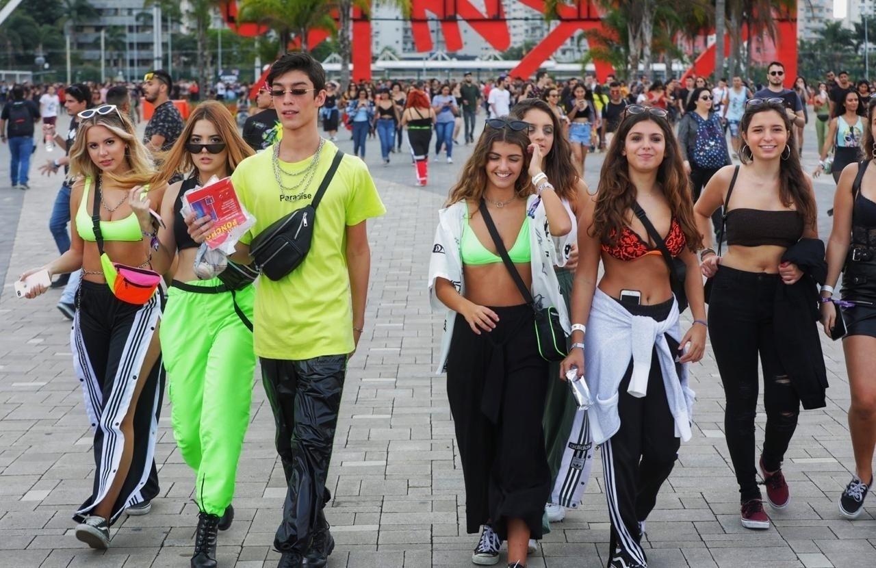 Neon é tendência no Rock In Rio 2019 - LUCIOLA VILELLA/ UOL