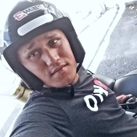 O motoboy Wallace dos Santos Soares - Arquivo Pessoal