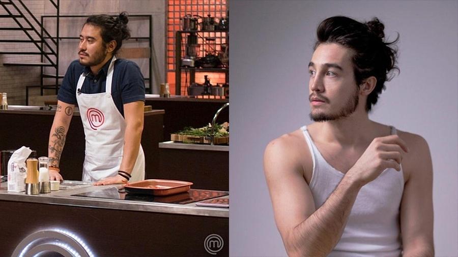 O participante do "Masterchef" Renan Nagão foi comparado com o cantor Tiago Iorc nas redes - Reprodução/Instagram