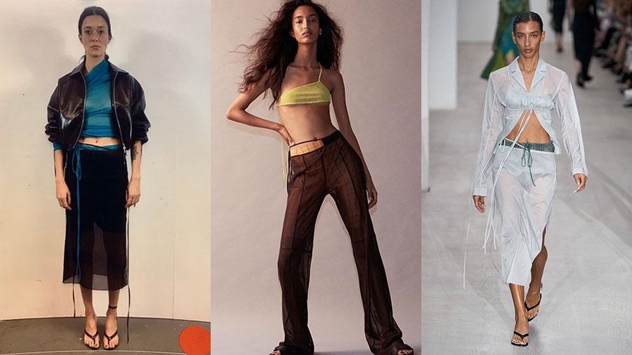 Looks da marca Supriya Lele na Semana de Moda de Londres - Reprodução/Instagram