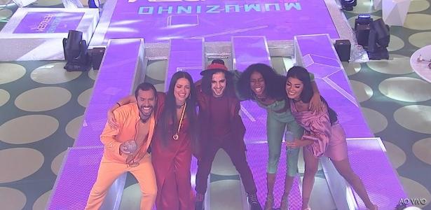 BBB 21: Top 5 curte a festa com Ferrugem e Mumuzinho