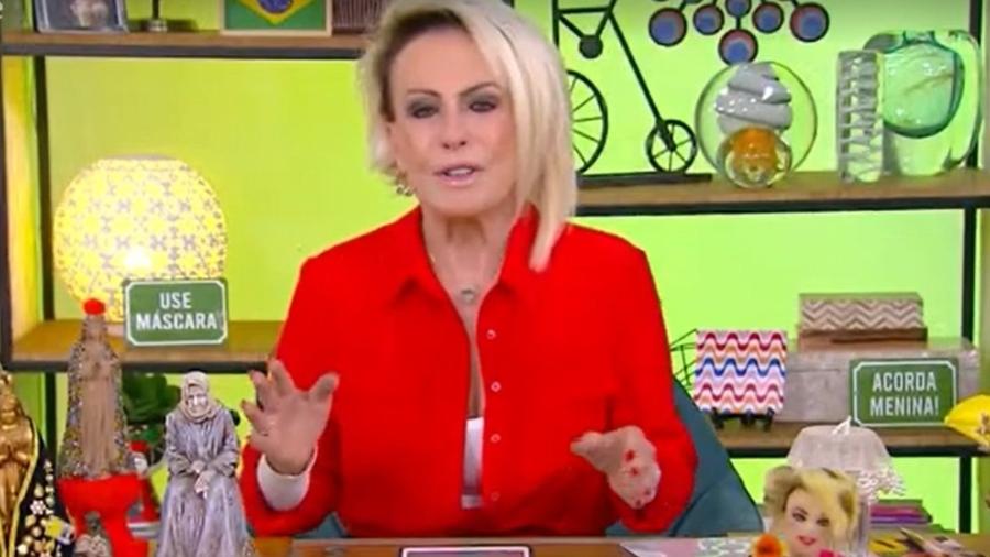 Ana Maria Braga fala de hábito da rainha Elizabeth 2ª - Reprodução/TV Globo