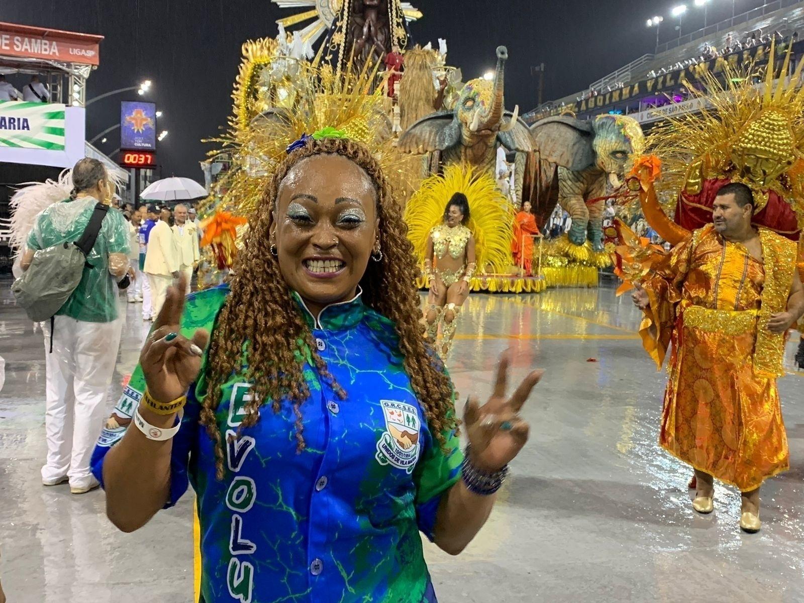 Desfile da Unidos de Vila Maria, quinta colocada no Grupo Especial - Bruno Laurato/Colaboração para o UOL