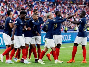 Seleção Francesa na UEFA Nations league - Soccrates Images/Getty Images - Soccrates Images/Getty Images