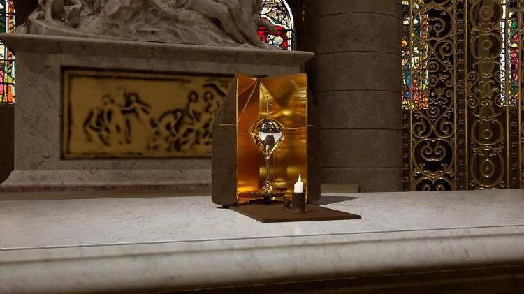 Novos interiores e objetos litúrgicos da Catedral de Notre-Dame de Paris