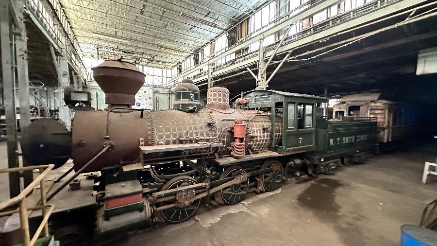 Locomotiva de 1913 vai a leilão nos EUA