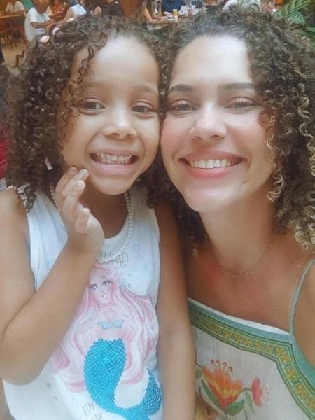 Edilza Frazão e sua filha