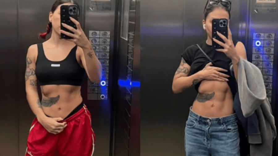 Priscilla mostra mudanças no corpo com o ciclo menstrual Priscilla mostra mudanças no corpo com o ciclo menstrual