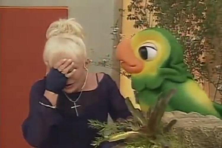 ana Maria Braga e Louro José na estreia do "Mais Você", em 1999 - Reprodução/TV Globo