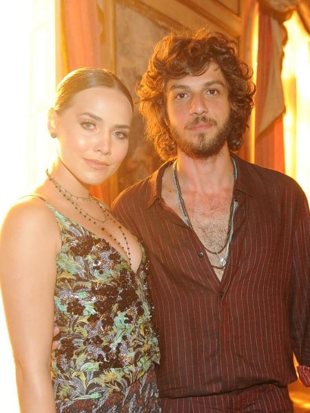 Chay Suede e Letícia Colin - João Miguel Junior/Divulgação/TV Globo - João Miguel Junior/Divulgação/TV Globo