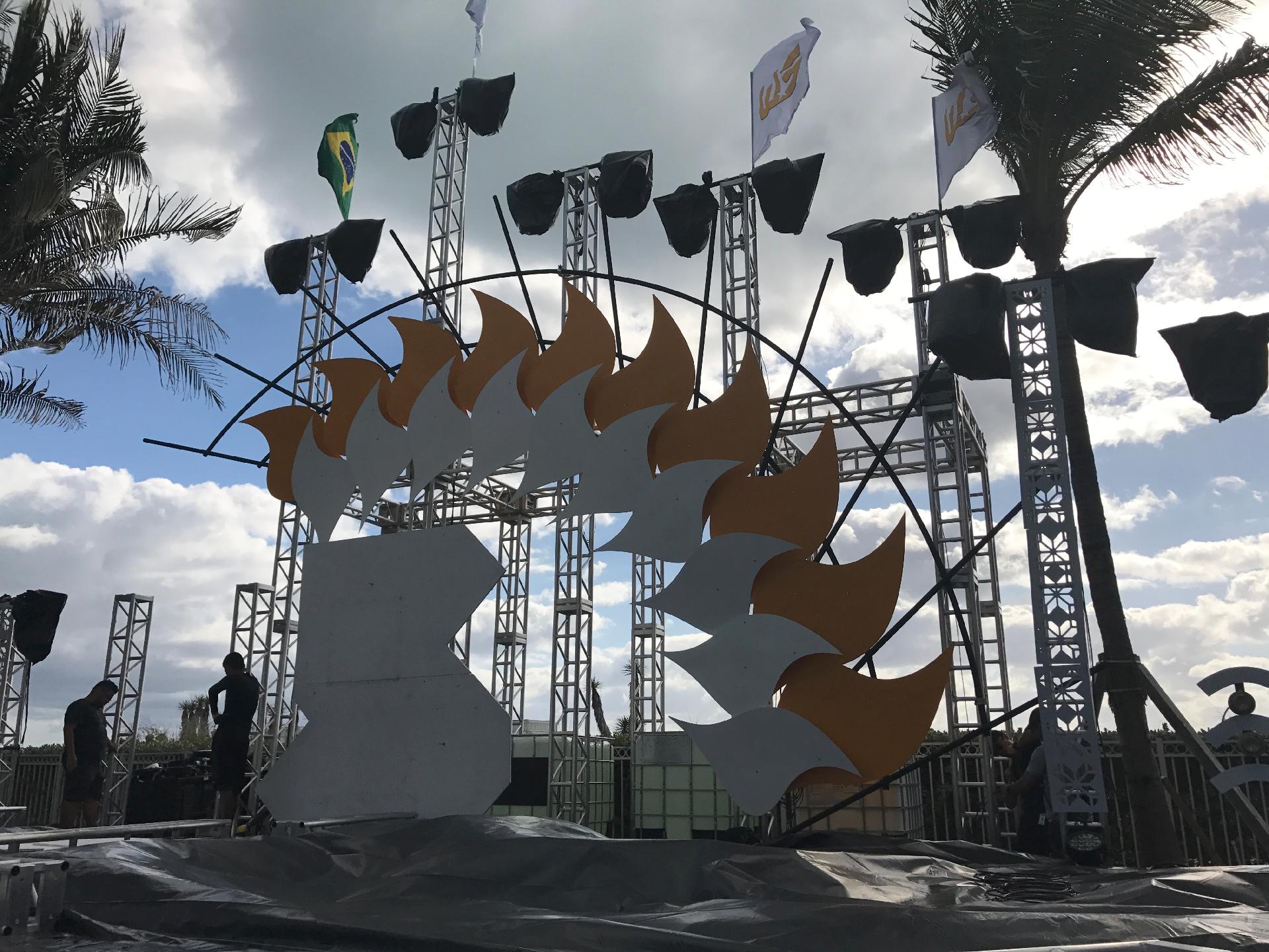Eden Roc Resort, em Miami, é preparado para receber o show de Wesley Safadão - Ederson Lima
