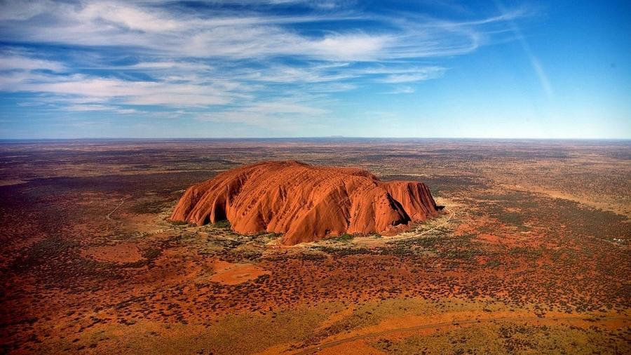Monte Uluru, na Austrália - Corey Leopold/Tourism Australia