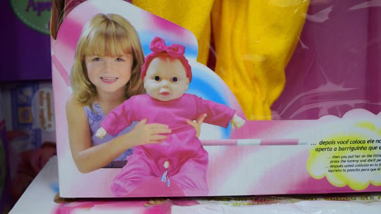 A prefeita de Ciudad Del Este, Sandra Zacarias, mandou recolher o brinquedo após reclamações - AFP - AFP