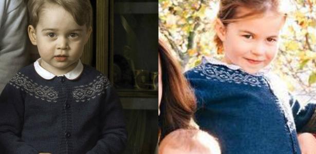 George e Charlotte - Reprodução/Instagram - Reprodução/Instagram