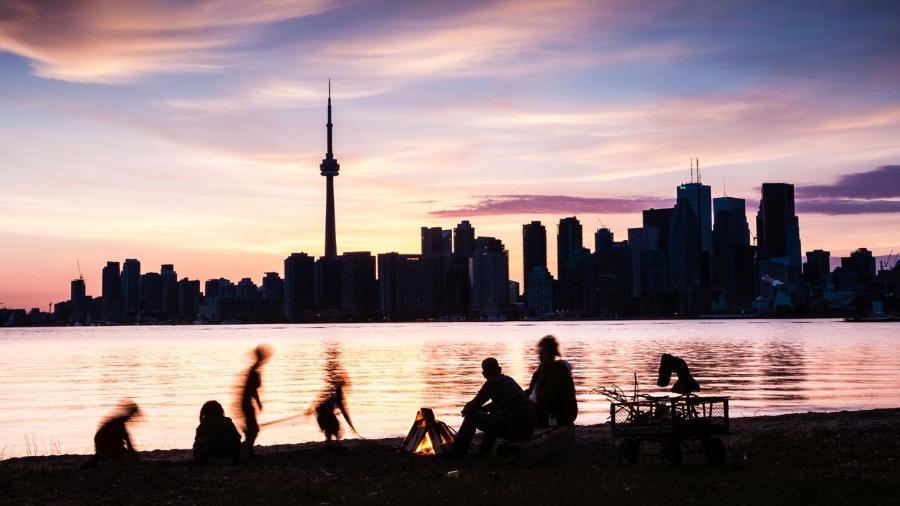 O skyline de Toronto, a partir das Toronto Islands - iStock/Getty Images