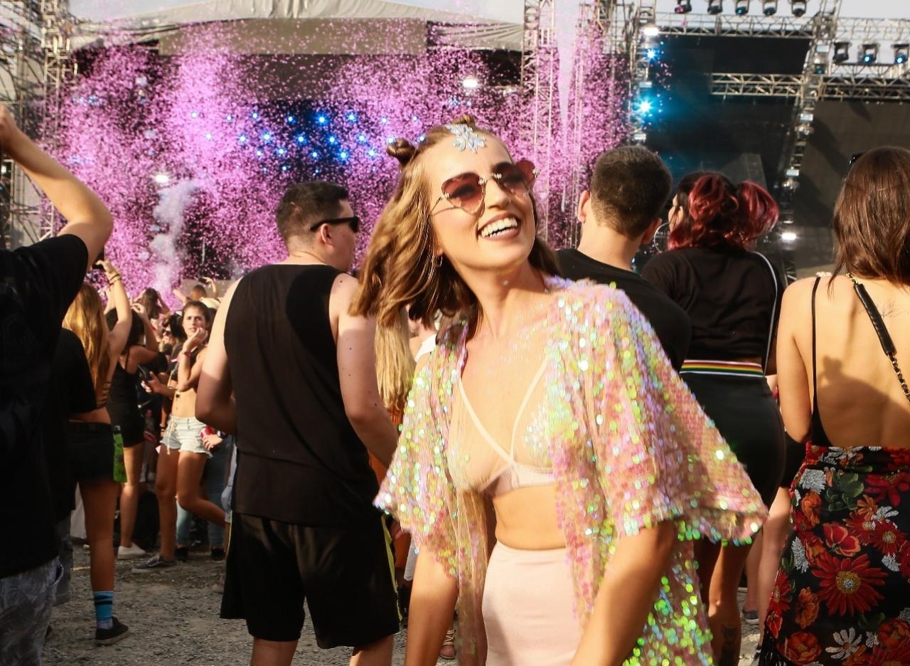 Lollapalooza Brasil 2019 - Aline Perez, 26, de Brasília - Iwi Onodera/UOL