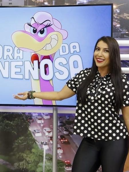 Ex-BBB Priscila Pires estreia como apresentadora do Hora da Venenosa do Balanço Geral de Campo Grande (MS) - Reprodução/Instagram