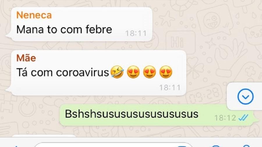 Memes acessíveis - O QUE ACONTECE NO GRUPO DO WHATSAPP DE TRÊS