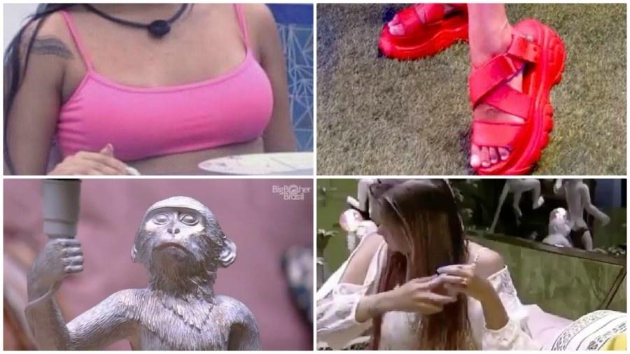 Alguns objetos ganharam vida própria no "BBB 20" - Rede Globo/Reprodução