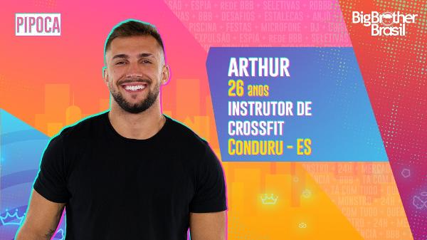 Arthur, do BBB 21 - Divulgação - Divulgação