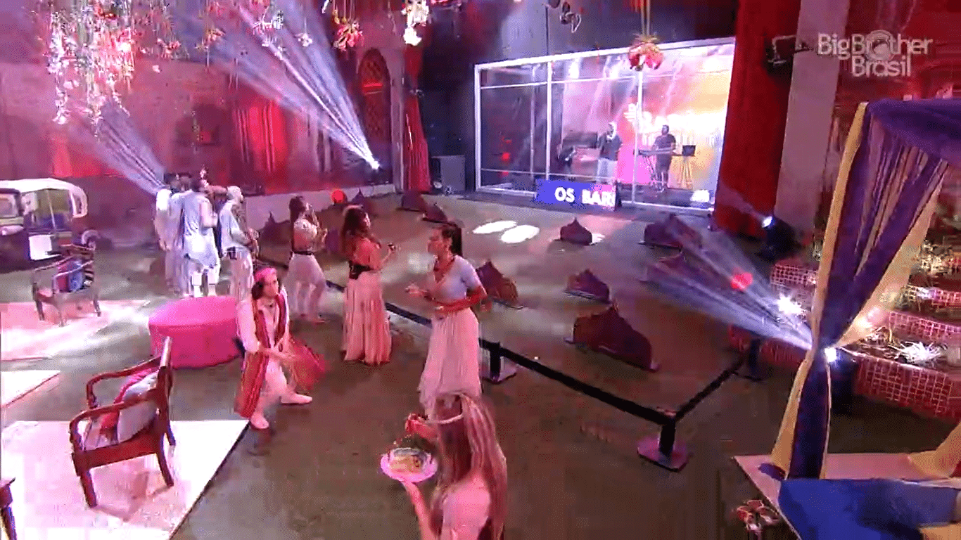 Caixa de música no BBB - Reprodução/Globoplay