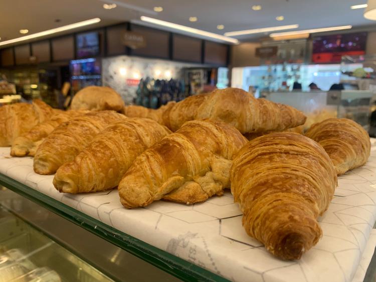 Croissants ao estilo de "padoca", da Bella Paulista - Divulgação - Divulgação