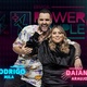 Rodrigo Mila y Daiana Araújo en Power Couple - Edu Moraes / RecordTV